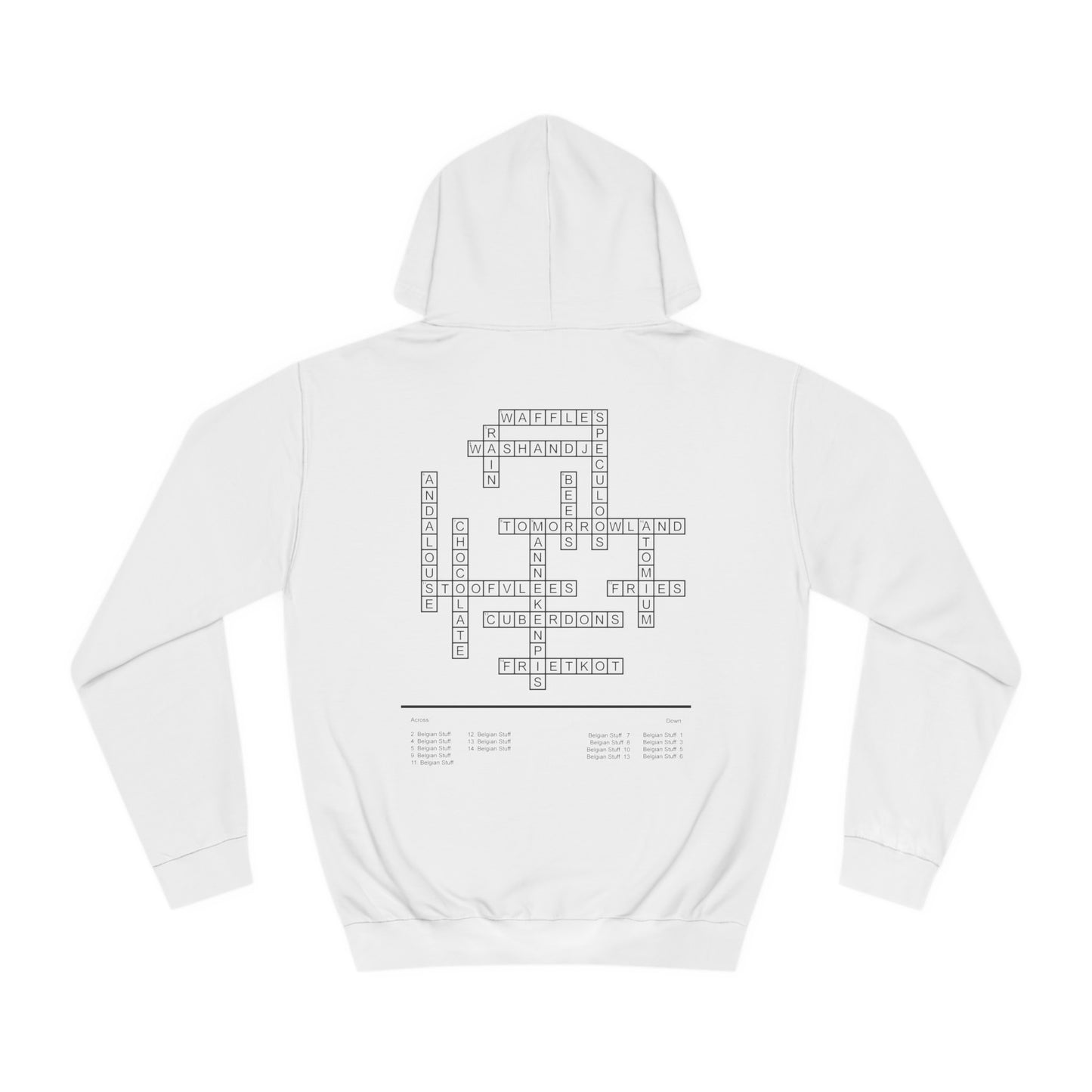 Stereoty™ - Belgium - Unisex Hooded Sweatshirt