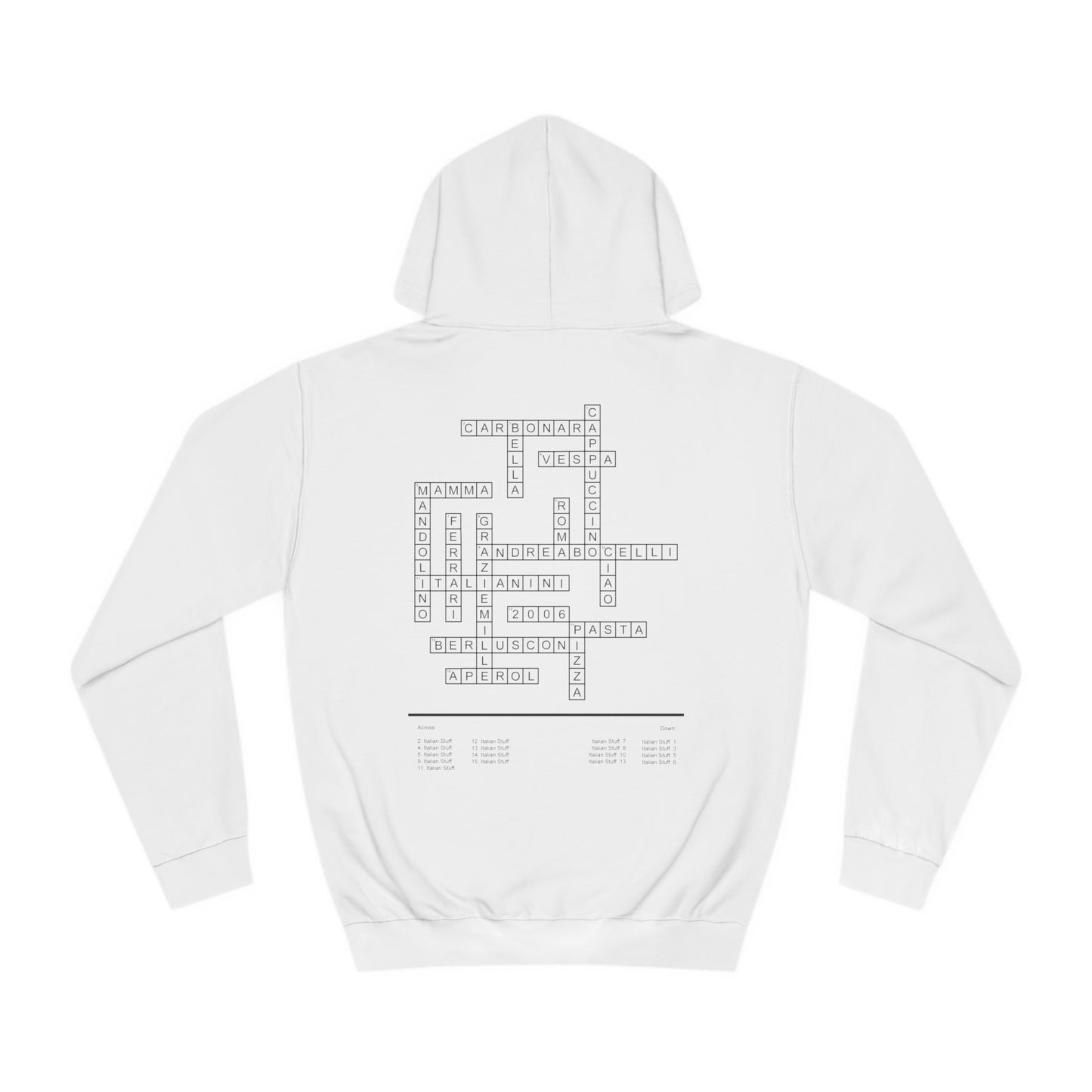 Stereoty™ - Italy - Unisex Hooded Sweatshirt